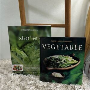 Williams-Sonoma Starters New Healthy Kitchen & Vegetable‎ Cookbook Bundle